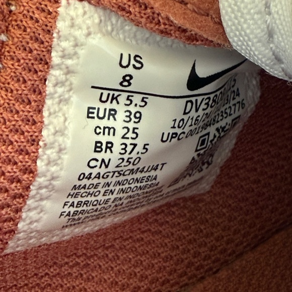 Nike Air Force 1 '07 Next Nature Canyon Pink Women’s size 8 - Picture 4 of 8